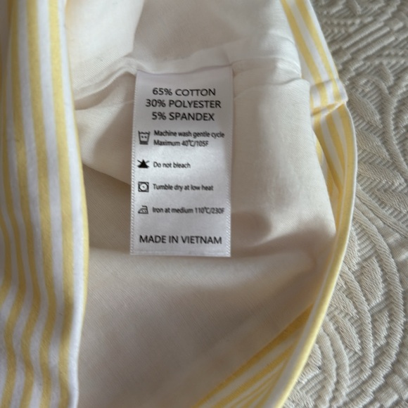 Babeeni Striped Yellow Kids Top with BabyShark Design, 12M - Picture 4 of 7